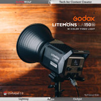 Godox Litemons LA150Bi Bi-Color LED Light ไฟสตูดิโอเปลี่ยนสีได้ 2800K-6500K ขนาด 190W ประกันศูนย์ไทย 2 ปี | ALPHAWOLF