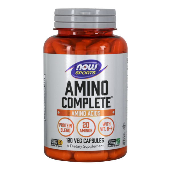 Amino Complete™ | Bổ sung 20 Axit Amin thiết yếu + Vitamin B-6 hỗ trợ luyện tập thể thao hồi phục và thúc đẩy phát triển cơ bắp (120 Viên)