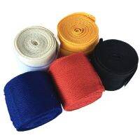 【CW】 2.5M Cotton Kick Boxing Wraps Bandage Unisex Sanda Taekwondo Muay Thai Guantes MMA Wrist Straps Protect Boxing Handwraps