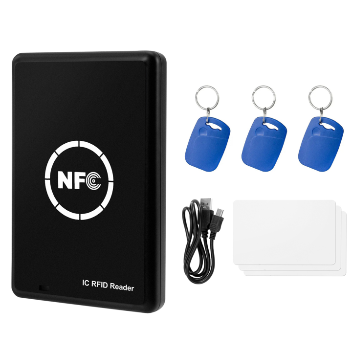 RFID NFC Duplicator 125KHz Key Fob Copier 13.56MHz Encrypted Programmer