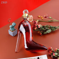 WaterWheel High Heel Shape Wine Decanter Personalized Sealed Whiskey Dispenser For Party