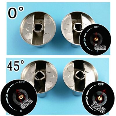 Special offers 2Pcs Universal Rotary Switches Knob Gas Stove Burner Oven Kitchen Parts Handles For Gas Stove Switch Button Cooker Accessories