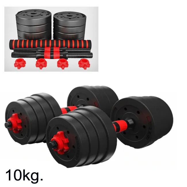 (10KGWEIGHT) Goof Quality 10Kg. 2in1 Dumbell Set Adjustable Fitness