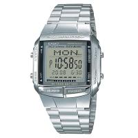 Casio Standard นาฬิกาข้อมือผู้ชาย สายสแตนเลส รุ่น DB-360,DB-360-1,DB-360-1A - สีเงิน