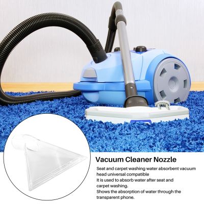 2Pcs Swivel Head Carpet Seat Washing Brush Handheld Floor Nozzle Universal 38mm Wet/Dry Vacuum Cleaner Water Nozzle