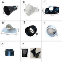 ระบบ OD 50Mm Exhaust Hoods For Ventilation Extractor Fans Duct Fan Air Damper Valve e Extraction