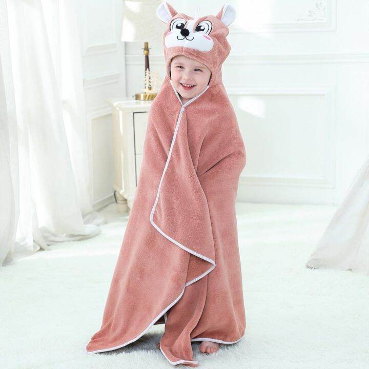 hotx-cw-70x120cm-toddler-kids-hooded-newborn-baby-bathrobe-blanket-warm-sleeping-swaddle-wrap-for-infant-boys