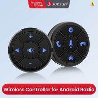 Junsun Universal Car Wireless Steering Wheel Control Button for for Android Autoradio 10 Key Functions With LED Light Furniture Protectors Replacement