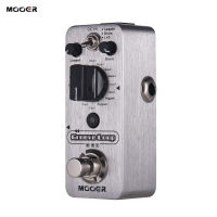 MOOER Groove Loop Drum Machine &amp; Looper Pedal 3โหมดสูงสุด20นาทีเวลาในการบันทึก Tap Tempo True Bypass Full Metal Shell