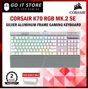 TECLADO CORSAIR K70 RGB MK.2 RAPIDFIRE Keyboard CHERRY® MX Speed CORSAIR