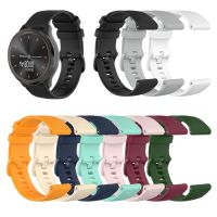 18 20 22mm WatchBand Strap For Garmin vivoactive 4S 3 4 vivomove 3S Silicone Bracelet For Garmin Active S / Move 3S Watchstrap