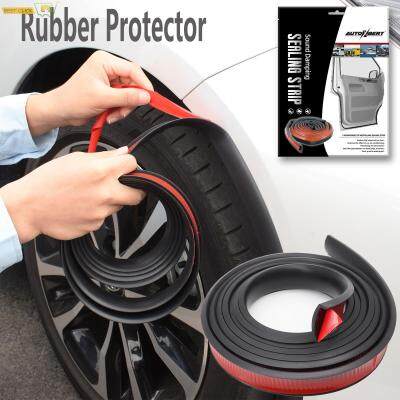 【DT】3Meter Car Fender Flare Wheel Eyebrow Protector Arch Extenders Moulding Trim Camper Shells Rubber Seal Strip DIY Scratch Proof  hot