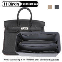 เหมาะสำหรับ Birkin25 30 35กระเป๋าถือกล่องใส่ดินสออะคริลิกกระเป๋าสอดผู้หญิงกระเป๋าเงินด้านในกระเป๋าข้างในเครื่องสำอางแบบพกพาผู้หญิง