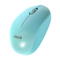 OKER เมาส์ Wireless Optical Mouse (V16) Green