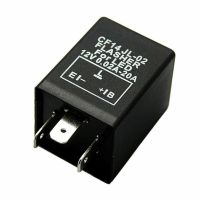 ☊❀◆ Automobile LED Indicator Relay CF14 Load-independent 12V 3-pin Electronic Flasher Automobile Car Relay Flasher 29x29cm