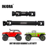 ❡ rfefefewfeerew INJORA-Eixo Central de Aço 1:24 Crawler Car SCX24 Deadbolt AXI90081 B17 AXI00004 Peças Atualização