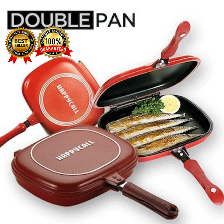 Happycall Compact Double Sided Grill Pan Omelette Flip Pan Original Korean  Made