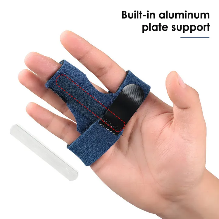 Agdoad Trigger Finger Splint Finger Fixed Aluminum Strip Knuckle Sprain