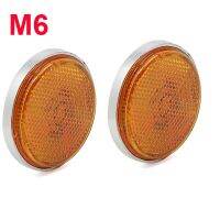 2PC Front Fork Reflector Amber For Honda Z50A Mini Trail SL350 SL175 SL125 SL90 SL70 Motosport S90 CT70 CL450 CL350 CL100S CL90