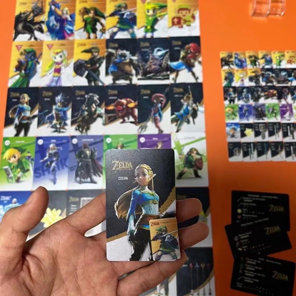 Cheap New 40Pcs Switch Amiibo Zelda Nfc Card The Legend of Zelda : Tears of  the Kingdom Cards