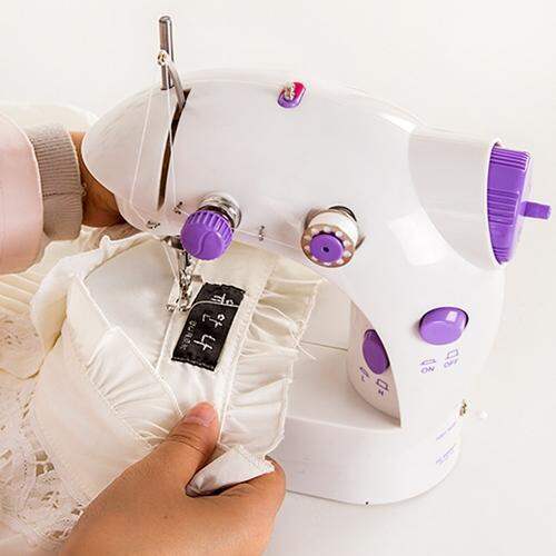 Mini Sewing Machines Handheld Dual Speed Double Thread Multifunction