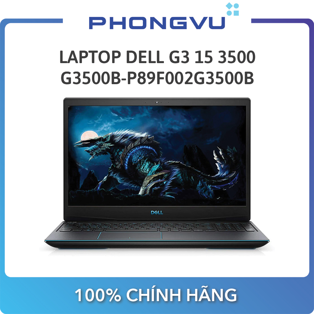 Laptop Dell G3 15 3500 G3500B ( 15.6 inch Full HD/Intel Core i7-10750H/16GB/512GB SSD/ GTX 1660Ti/Win10 Home SL)