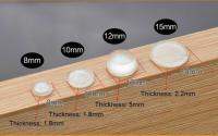 Cabinet Door Bumper of various size of silicone material for kitchen cabinet self-adhesive damper pad for door stopper