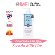 Dưỡng thể dưỡng trắng và trẻ hóa da Beauty Buffet Scentio Milk Plus Q10