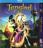 ?【READYSTOCK 】? American Comedy Cartoon Tangled 1080P Blu-Ray Bd Hd 1 Disc YY