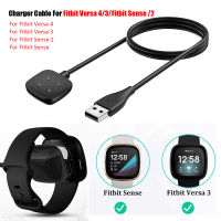 สาย USB สายชาร์จสำหรับ Fitbit Sense 2แทนที่การชาร์จผ่าน USB สำหรับ Fitbit Versa 3/4 Smartwatch