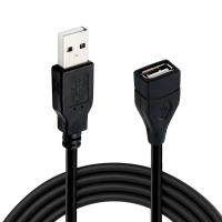 USB 2.0 Cable Extension Cable 0.6m/1m/1.5m Wire Data Transmission Line Superhighspeed Data Extension Cable For Display Projector Cables