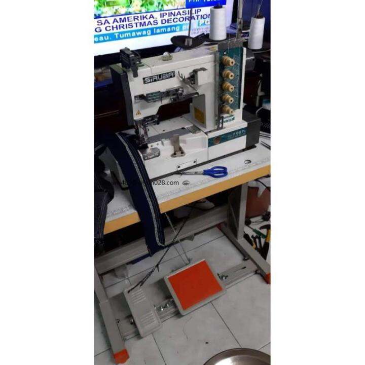Sewing machine mini Siruba F007 Pegasus W500 piping coverstitch Sewing