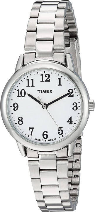 timex-womens-easy-reader-stainless-steel-bracelet-watch-silver-tone-white