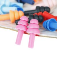 6Pairs  Silicone Earplugs for Anti Noise  Earplugs Comfortable For Study Sleep Soft Anti-Noise Ear Plug Ear Protection