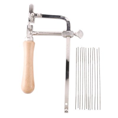 Professional Adjustable Saw Bow Wooden Handle Of Jewelry Saw Frame Hand Tools JewelerS Saw Frame