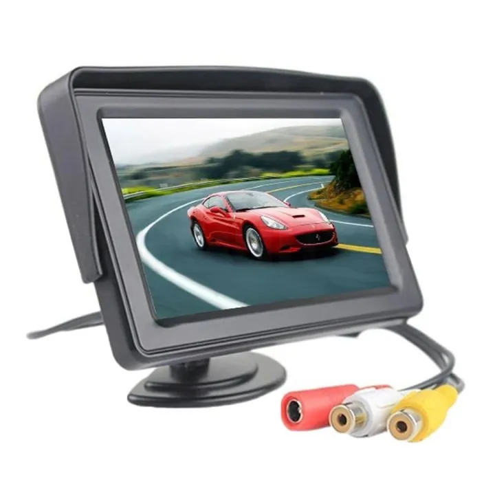 Top Rated 4.3 Stand Security TFT Monitor Vehicle Security Car Rear-view ...