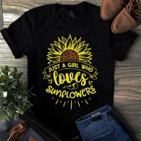 Just a WHO loveunflowers Fashion TEE Design TOP For Men Men T-Shirt