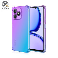 XICCI สำหรับ OPPO Realme C53 4G เคสไล่ระดับสีครอบ TPU นุ่มซิลิโคนเคสมือถือปลอกฝาครอบด้านหลังกันกระแทก