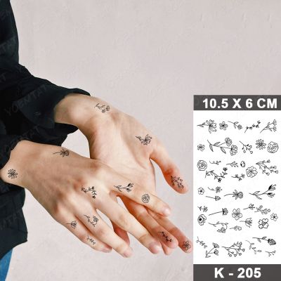 hot！【DT】ﺴ♗  Temporary Sticker Small Flash Tatoo Wrist Fake Tatto