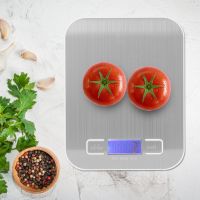 5Kg /1g Electronic Kitchen Scale Stainless Steel Portable Household Kitchen Food Scale for Baking and Cooking Luggage Scales