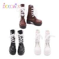 Doll Boots Personalized Retro Brown 60 cm Doll  Shoes For Our Generation Accessories Hand Made High Heel Doll Shoes Hand Tool Parts Accessories