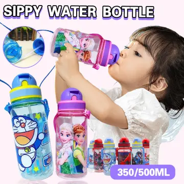 Disney Kids Sippy Cup Cartoon Cute, Juice Cup Straw Kids