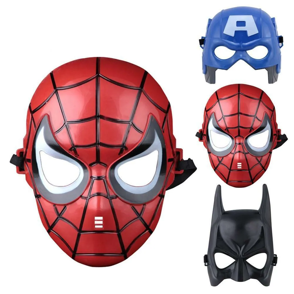 Superhero Mask Kids Children Halloween Cartoon Costume Children's Day Party  Cosplay Mask Children Party Decor For Kids Gifts | Lazada PH