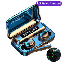 2021TWS Bluetooth 5.0 headset LED digital headset with mini sports Bluetooth headset wireless headset mobile phone charging box