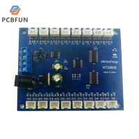 pcbfun RS485โมดูลโมดูลรีเลย์พอร์ตอนุกรมแบบมัลติฟังก์ชั่นโมดูลเก็บอุณหภูมิเซ็นเซอร์ NTC