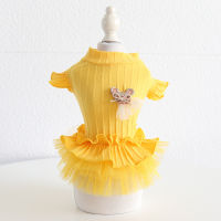 Cat Doggie Dress Small Dog Costume Clothes Pet Tutu Skirt Spring Autumn Chihuahua York Poodle Pomeranian Maltese Puppy Clothing