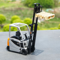 1:25 Scale STILL RX20-20 Forklift Stacker โลหะผสมจำลองวิศวกรรมยานพาหนะรุ่น Ornaments