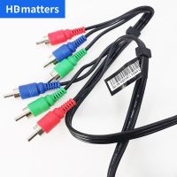 คอมโพเนนต์ YPbPr 3-RCA สายวิดีโอตัวผู้กับที่ต่อจอทีวี3RCA ตัวผู้สายวิดีโอสำหรับ Samsung LG Sony HDTV DVD GL39-00054B STB