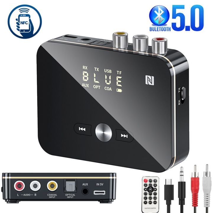 USB 3.5MM Bluetooth Transmitter Upgraded Version BT-TX1 4.2 Wireless Audio  Music Adapter Transmitter For TV PC Plug and play