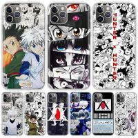 Anime Hunter X Hunter For iPhone 11 13 14 Pro Max 12 Mini Phone Case X XS XR 6 6S 8 7 Plus SE Apple 5 5S Fundas Cover Coque Capa